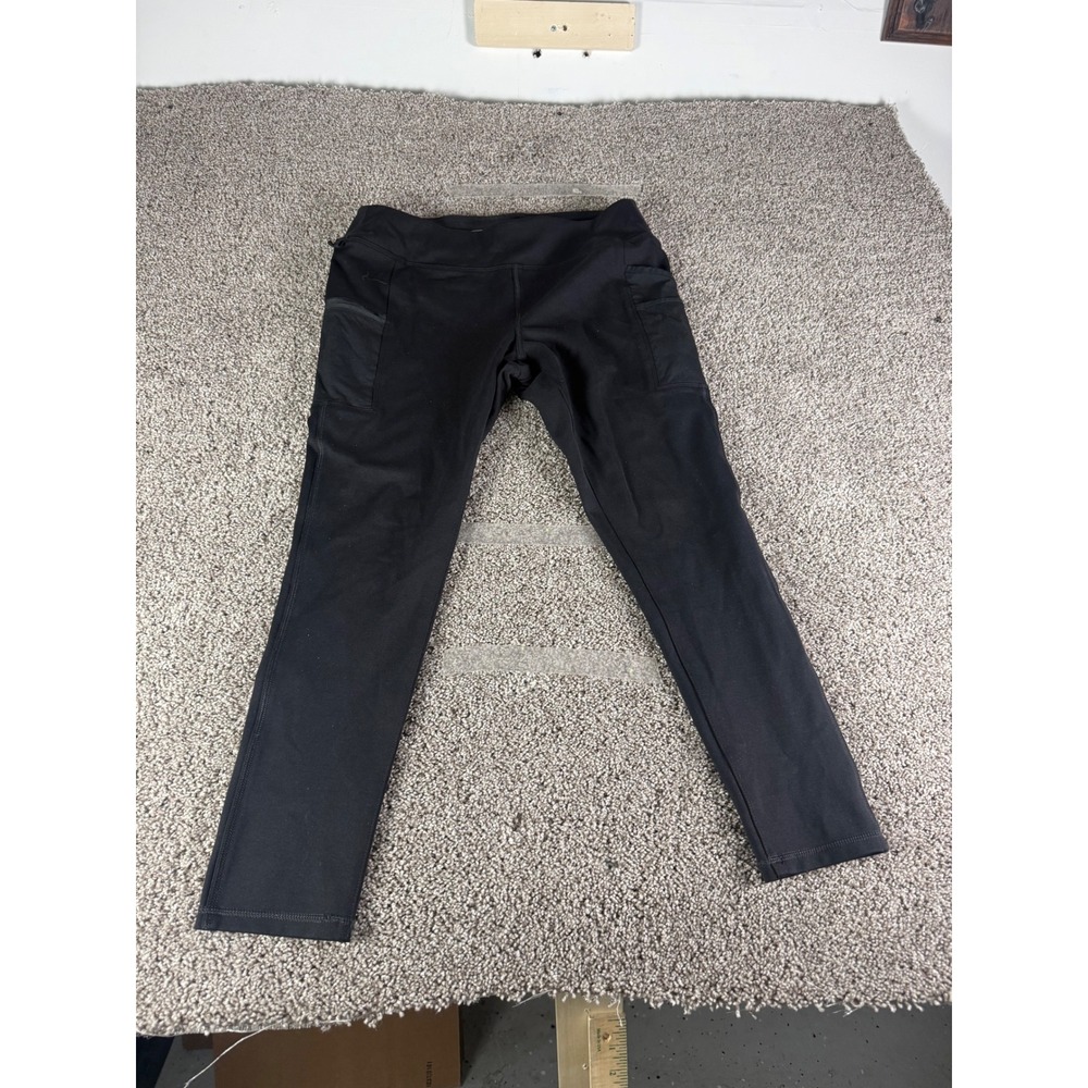 Carhartt Force Utility Leggings Black Womens Large Cargo Pockets Activewear